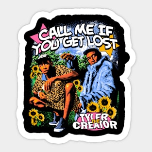 Tyler The Creator Call Me When You Get Lost Sticker